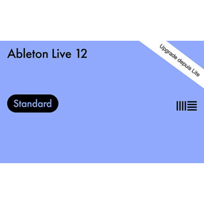 Ableton Live 12 Standard upgrade depuis Lite (licence)