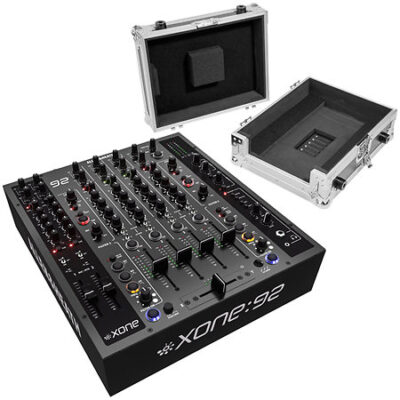 Allen & Heath Pack Xone:92 mk2 + 12″ Flight Case Silver