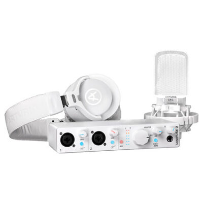 Arturia Minifuse 2 Recording Pack White