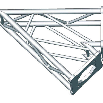 ASD ASC 1520 Angle 2 départs 45 degrés 0,40m x 0,40m