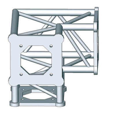 ASD ASC 153 Angle 3 départs 90 degrés 0,25m x 0,25m x 0,25m
