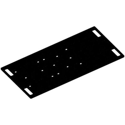ASD EML 1000X500N Embase noire 1000mm x 500mm