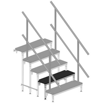 ASD MAR40 Marche pour escalier démontable hauteur 0,40m