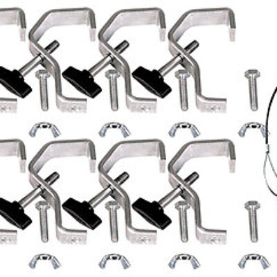 ASD PACK GM / 10 grands crochets et 10 élingues