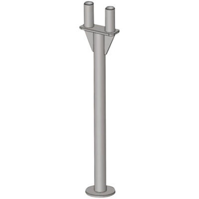 ASD PCH2P070 Pied chandelle 2 pieds hauteur 0.70 m