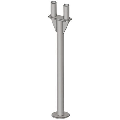 ASD PCH2P090 Pied chandelle 2 pieds hauteur 0.90 m