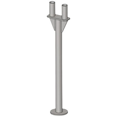 ASD PCH2P120 Pied chandelle 2 pieds hauteur 1.20 m