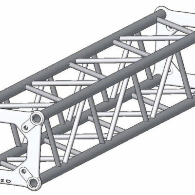 ASD SC 15100 Structure carrée 150mm x 1m