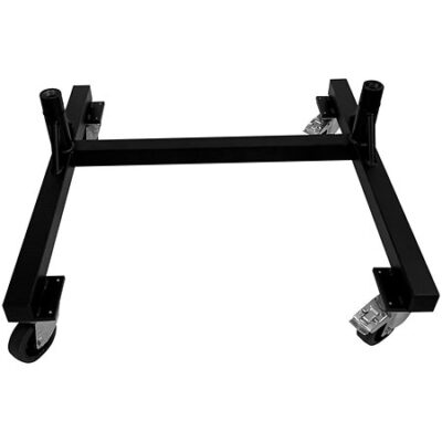 ASD SUPHBN Support sur roulettes Aluminium Epoxy noir