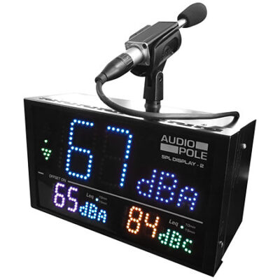 Audiopole Afficheur/Enregistreur SPL Display Rec DP2
