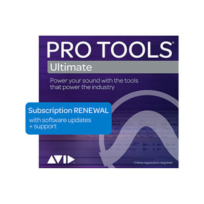 AVID Pro Tools Ultimate renouvellement d’abonnement pour un an