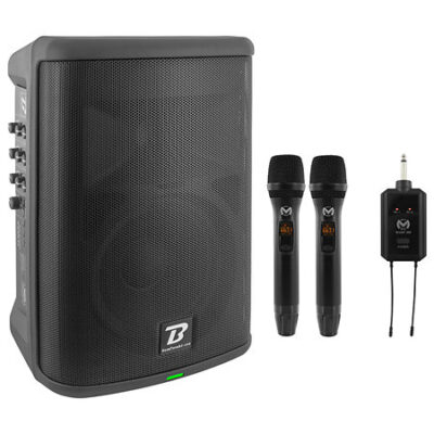 BoomTone DJ Pack GoSound 800 + 2 Micros main sans fil Mac Mah