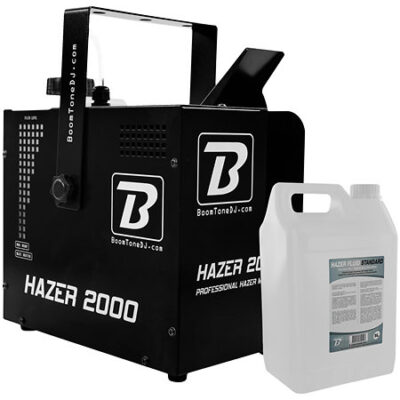 BoomTone DJ Pack Hazer 2000 + Hazer Fluid Standard 5L