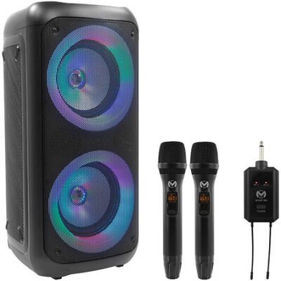 BoomTone DJ Pack Traveler 400 + 2 Micros main sans fil Mac Mah