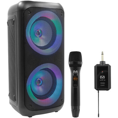 BoomTone DJ Pack Traveler 400 + Micro main sans fil Mac Mah