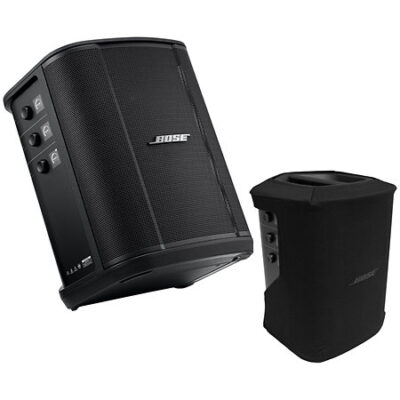 Bose S1 Pro+ et Play-Through Cover Black