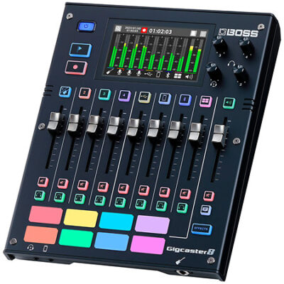 Boss GCS-8 Gigcaster 8 Live Streaming Audio Mixer