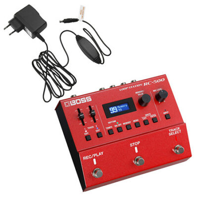Boss RC-500 + Adaptateur secteur