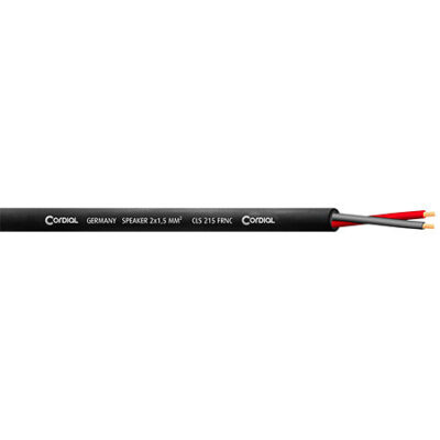 Cordial CLS 215 Black FRNC 100m