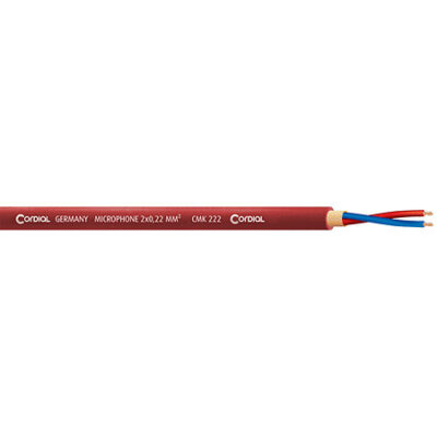 Cordial CMK 222 Red 100m