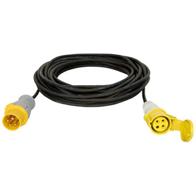 Dap Motor Cable CEE 4P 16 A Jaune 20m