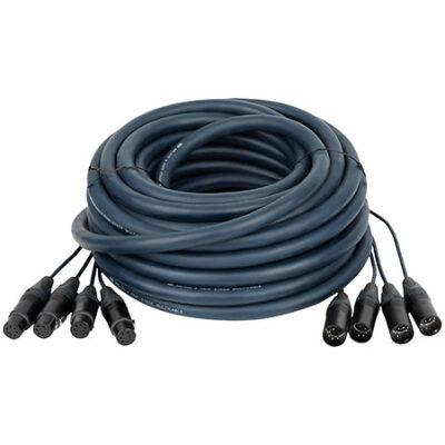 Dap Neutrik DMX Snake 4 voies XLR 5 broches 20 m