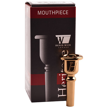 Denis Wick 3181G-5B Heritage cornet plaquée or 5B – vue 5