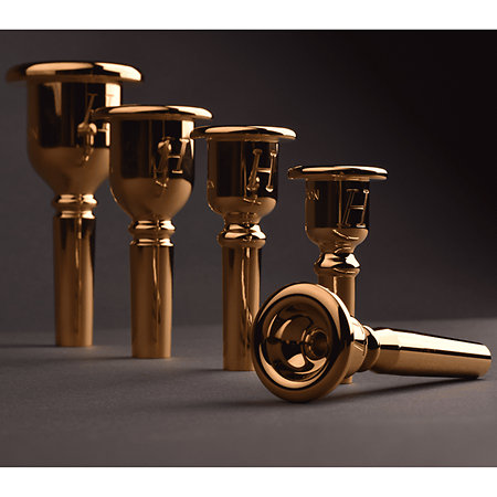 Denis Wick 3181G-5B Heritage cornet plaquée or 5B – vue 6