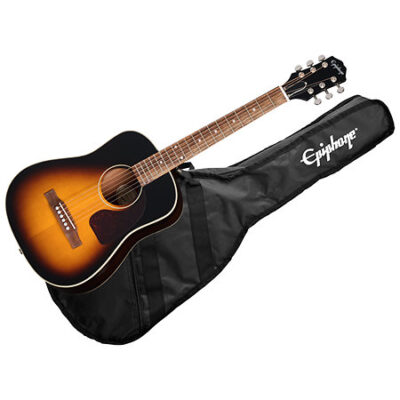 Epiphone J-45 Express 7/8 Vintage Sunburst + Housse