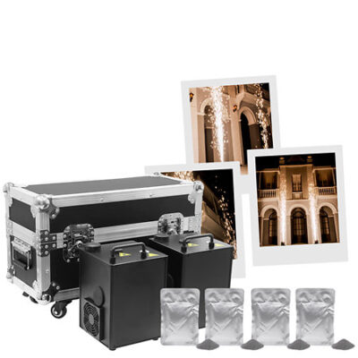 Evolite Twin Pack Evo Spark 600 + Flight case + Recharges