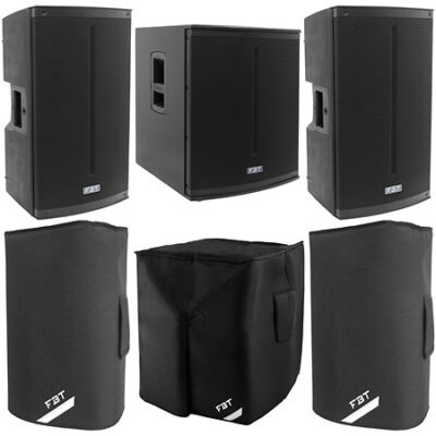 FBT Pack X-LITE 112A (la paire) + X-SUB 115SA + Covers