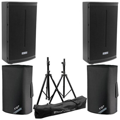 FBT Pack X-PRO 110A (la paire) + Covers + Pieds