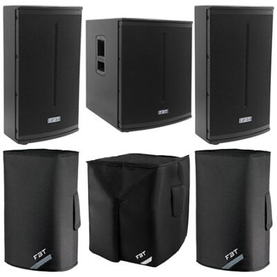 FBT Pack X-PRO 110A (la paire) + X-SUB 115SA + Covers