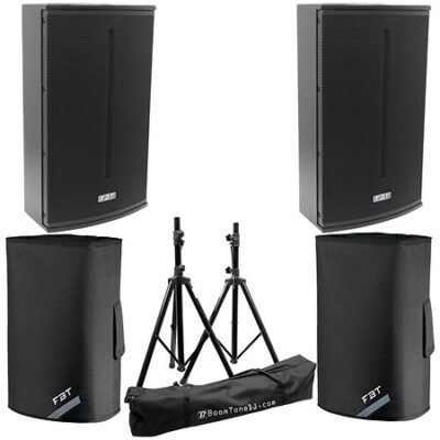 FBT Pack X-PRO 112A (la paire) + Covers + Pieds