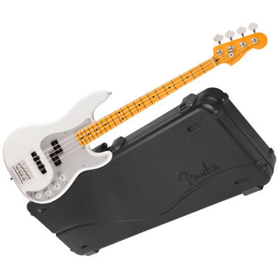 Fender American Ultra II Precision Bass MN Avalanche + Etui