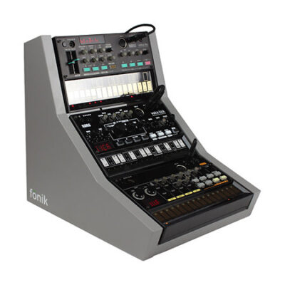 FONIK Audio Stand gris pour 3x Volca (vendus séparément)