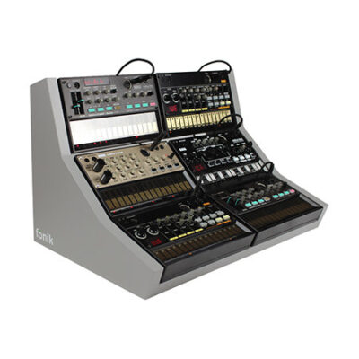 FONIK Audio Stand gris pour 6x Volca (vendus séparément)