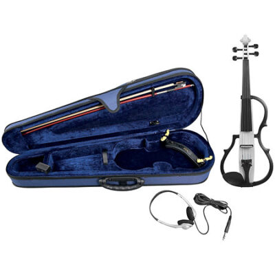 Gewa Violon Électrique Vernis Blanc