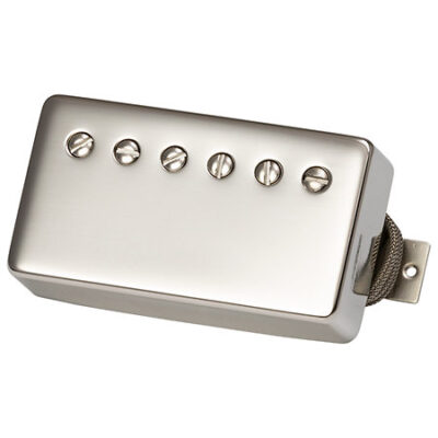 Gibson Custombucker Underwound Double black, Nickel Cover