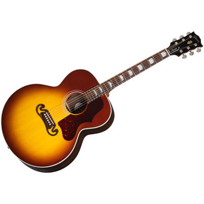 Gibson SJ-200 Studio Rosewood Satin Rosewood Burst + Etui