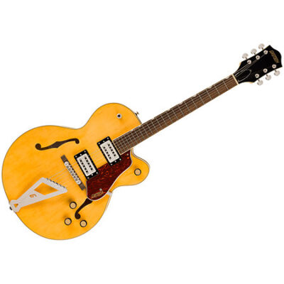 Gretsch Guitars G2420 Streamliner Hollow Body Chromatic II LR Broad’Tron BT-3S Village Amber