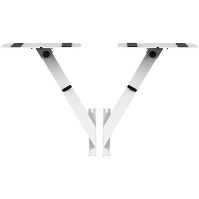 Humpter Cube Side Shelves 90 White