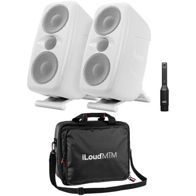 IK Multimédia Pack iLoud MTM MKII White Pair + Travel Bag