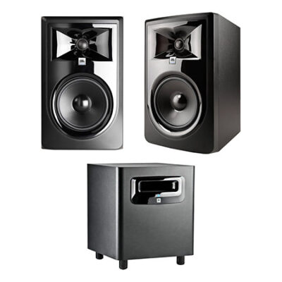 JBL 2x 306P MKII + LSR 310S Pack