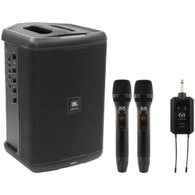 JBL Pro Pack Eon One Compact + 2 Micros main sans fil Mac Mah