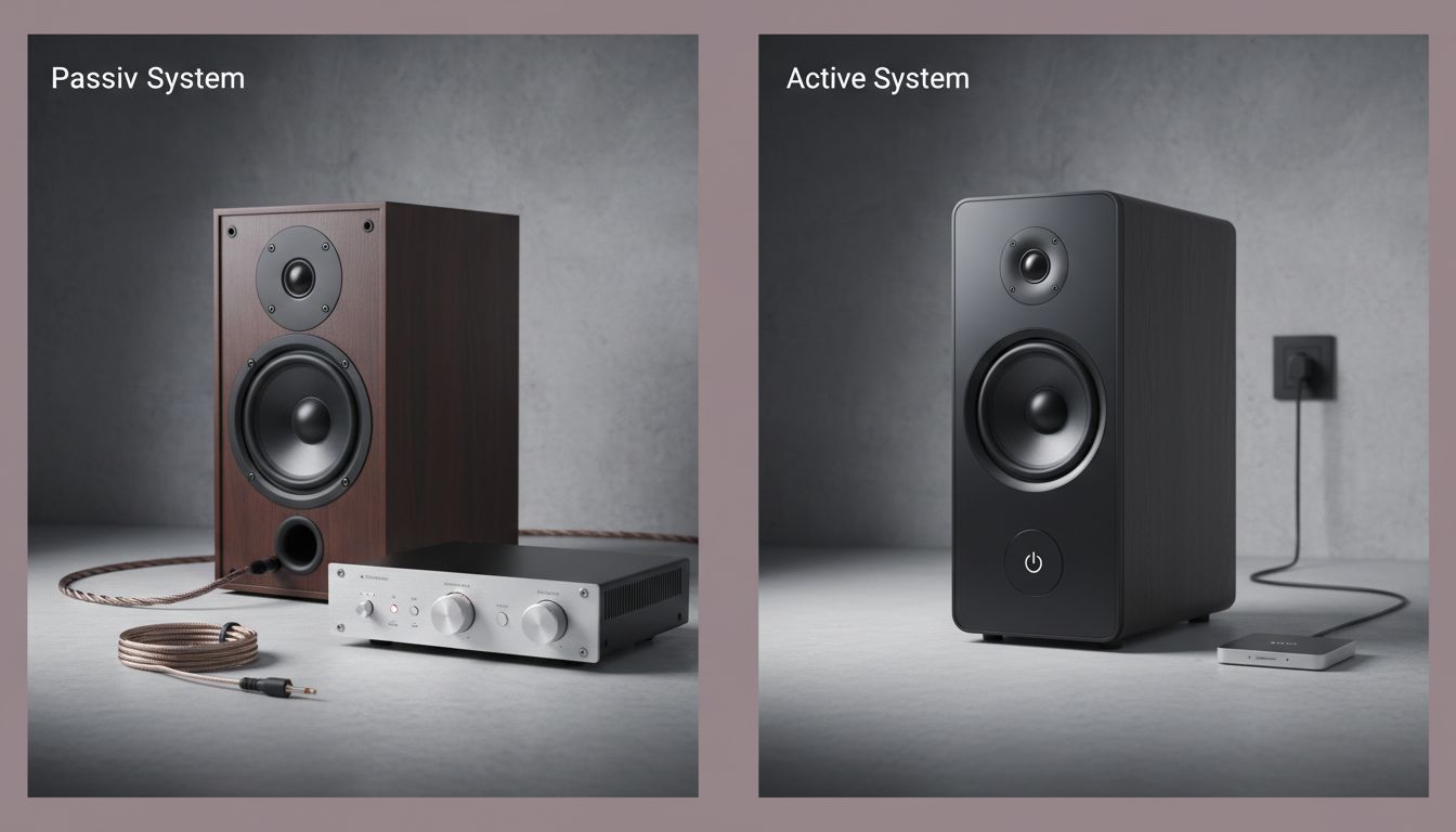 Enceinte passive ou active : quelle solution choisir selon votre usage ?