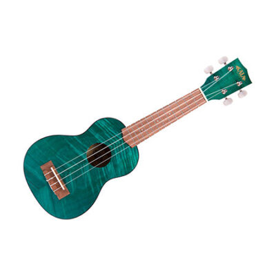 Kala Exotic Mahogany Soprano Blue