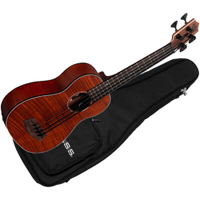 Kala Exotic Mahogany U-Bass + housse