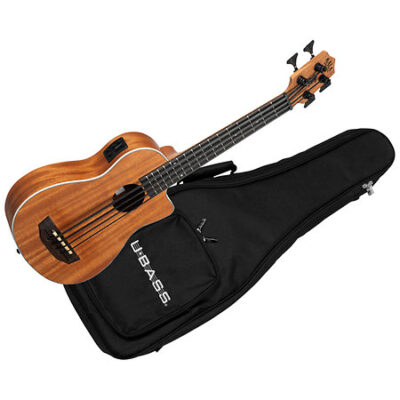Kala Scout Mahogany U-Bass Cutaway + housse