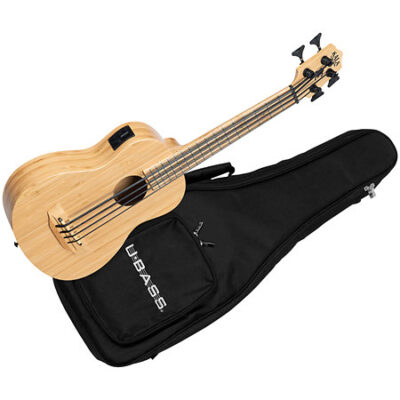 Kala Solid Bamboo U-Bass + housse